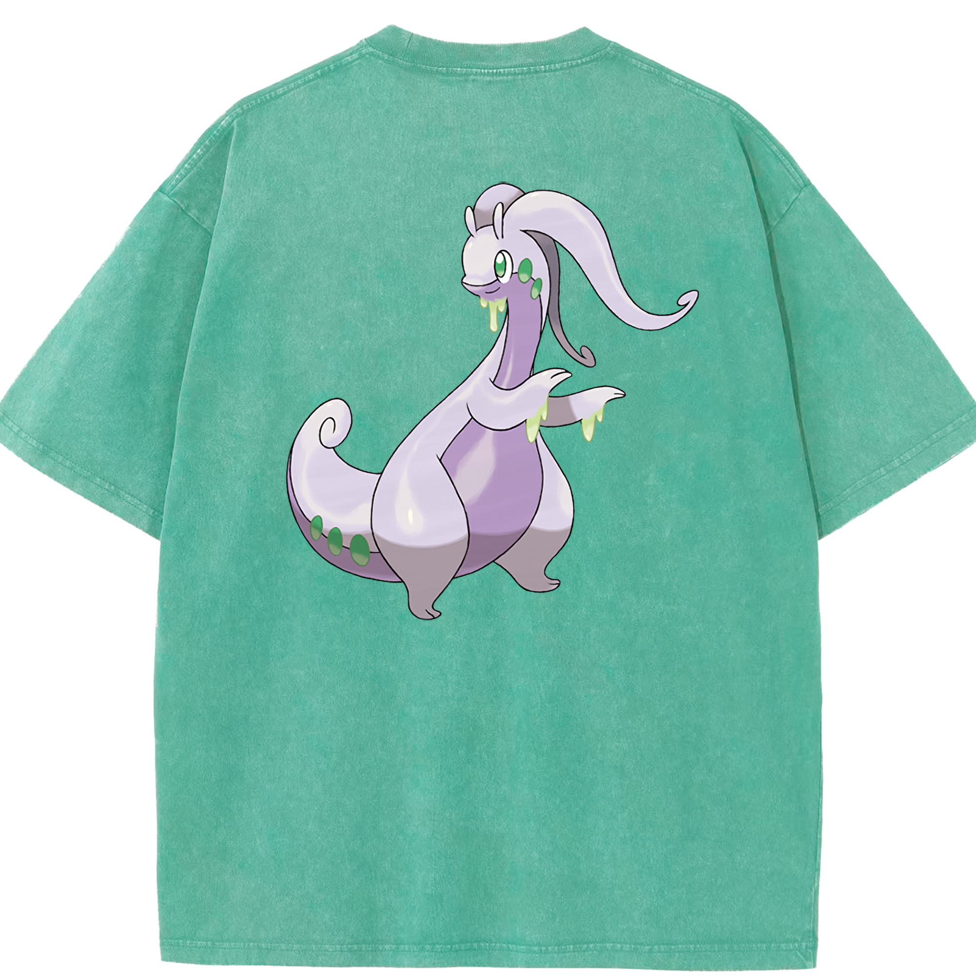 （画像用） ポケットモンスター Pokémon 綿100% ヴィンテージ風 半袖Tシャツ（背面プリント）